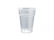 Bicchieri plastica trasparente pet cc.400 pz.50