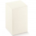 Scatole regalo cartone bianco pieghevole mm.100x100x160 pz.10