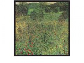 Gustav klimt prato di fiori cm. 69x69 stampa arte affiches