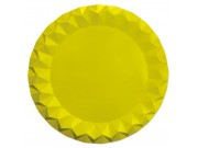 Sottopiatti di carta pz.5 cm.32 diamant giallo