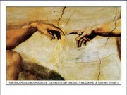 Michelangelo giudizio universale 124x188 stampa arte affiches
