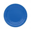 Piatti di carta ecologici dessert pz.25 cm.18 blu