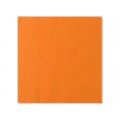 Tovaglioli carta 2 veli arancio cm. 25x25 pz. 100