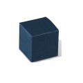 Scatola cartone juta blu mm. 140x140x80 pz. 10 sconto 30%