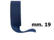 Nastro tessuto tnt largo mm.19 metri 90 blu