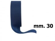 Nastro tessuto tnt largo mm.30 metri 90 blu