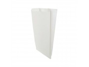 Buste di carta bianca con soffietto cm.8+7x16 pz.200